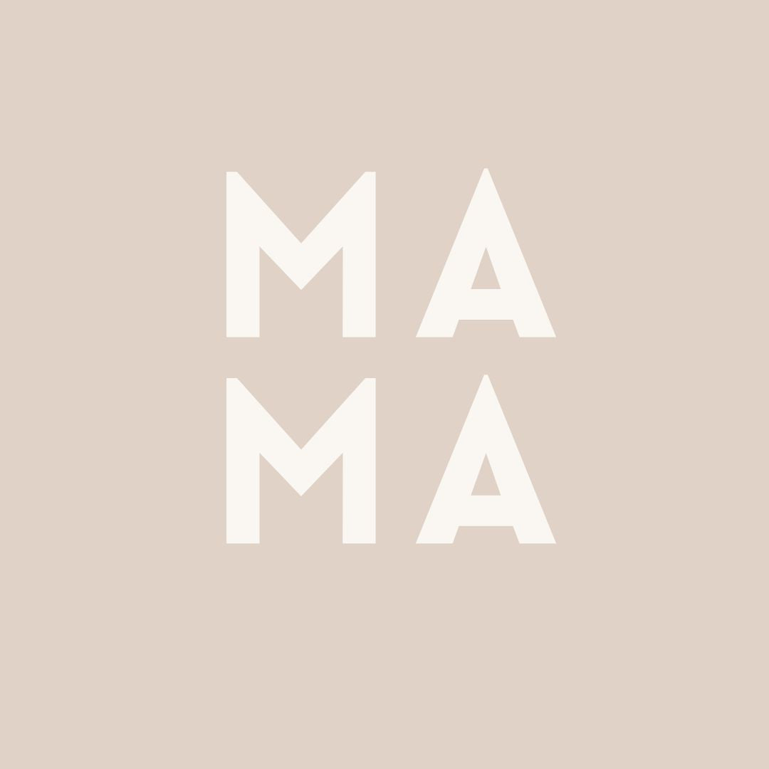 Bügelbild "Mama" klein • Mini & Me