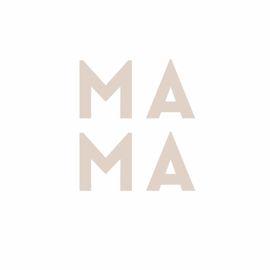 Bügelbild "Mama" klein • Mini & Me