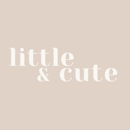 Bügelbild "little & cute" • Mini & Me