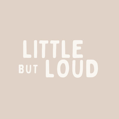 Bügelbild "little but loud" • Mini & Me