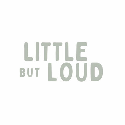 Bügelbild "little but loud" • Mini & Me