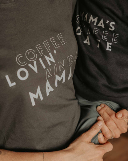 Bügelbild "Coffee lovin' kinda mama" & "mama's coffee date" • Mini & Me