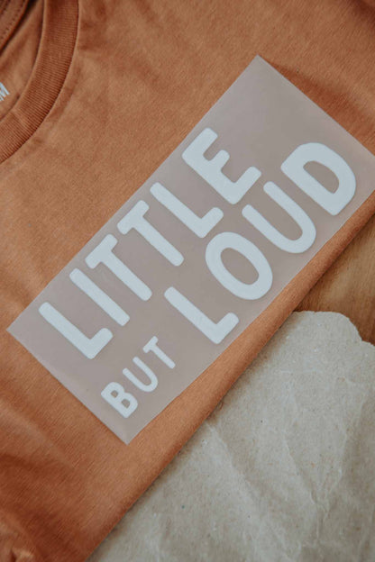 Bügelbild "little but loud" • Mini & Me